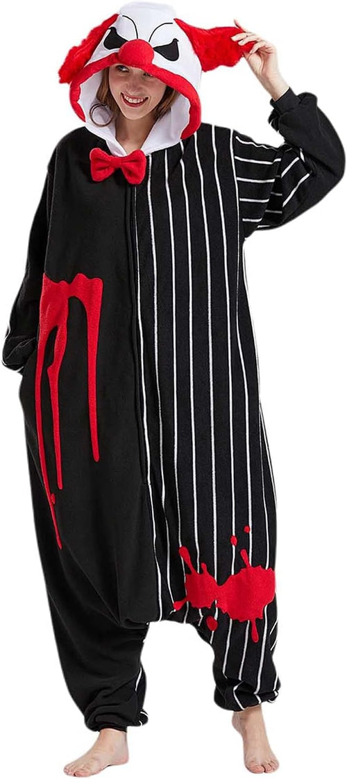 Awesome Black and Red Onesie - Unisex Adult Pajamas for Couples!