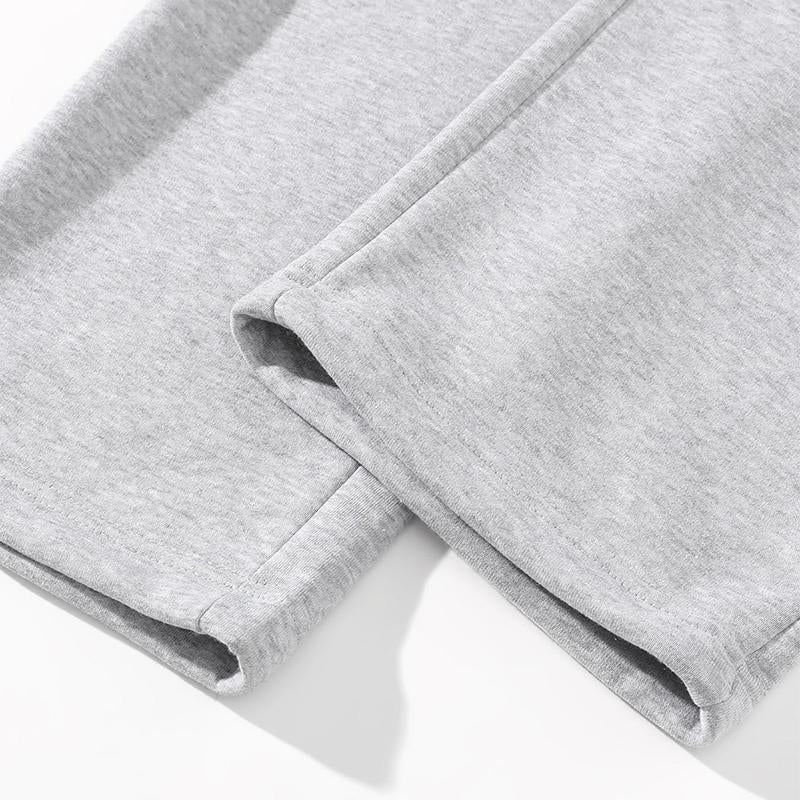 2-Piece Men'S Solid Fashion Sweatpants, Versatile Year-Round Wear, Ideal for Autumn and Winter